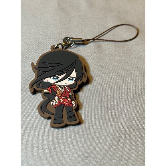 Touken Ranbu Anime Rubber Phone Charm / Keychain - Picture 1 of 3